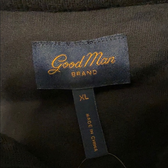 Good man brand Half zip navy pullover size XL - Picture 3 of 8